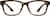 Front view of Rectangle Glasses 2022825 in Tortoiseshell thumbnail