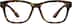 Rectangle Glasses 2022825 in Tortoiseshell