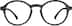 Round Glasses 2022921 in Black