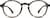 Front view of Round Glasses 2022925 in Tortoiseshell thumbnail