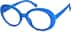 Oval Glasses 2023016 in Blue