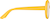 Side view of Oval Glasses 2023022 in Yellow thumbnail