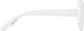 Side view of Oval Glasses 2023030 in White thumbnail