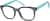 Angle view of Square Glasses 2023212 in Gray thumbnail