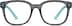 Square Glasses 2023212 in Gray