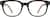Front view of Square Glasses 2023215 in Brown thumbnail