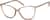 Angle view of Cat-Eye Glasses 2023415 in Cream thumbnail