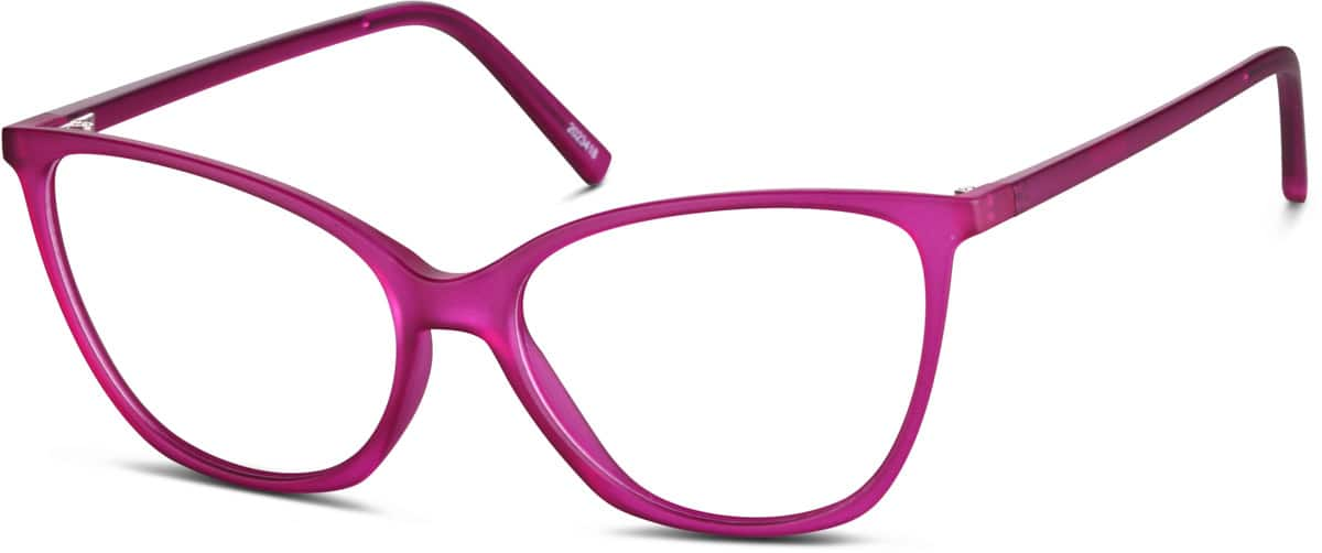 Angle view of Cat-Eye Glasses 2023418 in Pink