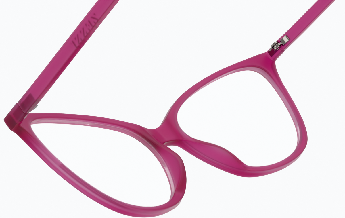 See-through view of Cat-Eye Glasses 2023418 in Pink thumbnail