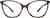 Front view of Cat-Eye Glasses 2023425 in Tortoiseshell thumbnail