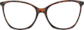 Front view of Cat-Eye Glasses 2023425 in Tortoiseshell thumbnail