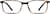 Front view of Rectangle Glasses 2023525 in Tortoiseshell thumbnail
