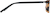 Side view of Rectangle Glasses 2023525 in Tortoiseshell thumbnail