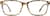 Front view of Rectangle Glasses 2023625 in Tortoiseshell thumbnail