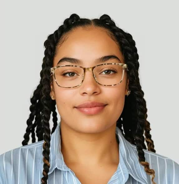 Image of Rectangle Glasses