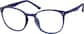 Angle view of Round Glasses 2023816 in Cobalt thumbnail