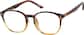 Angle view of Round Glasses 2023825 in Tortoiseshell thumbnail