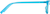 Side view of Cat-Eye Glasses 2023916 in Turquoise Blue thumbnail