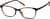 Angle view of Cat-Eye Glasses 2023925 in Tortoiseshell thumbnail