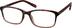 Rectangle Glasses 2024118 in Cranberry