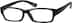 Rectangle Glasses 202421 in Black