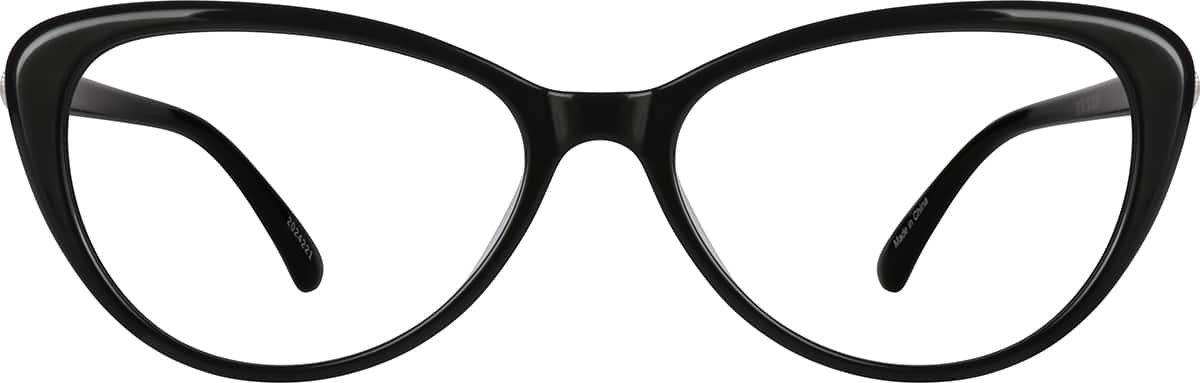 Black Cat-Eye Glasses #636721 | Zenni Optical