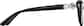 Side view of Cat-Eye Glasses 2024221 in Black thumbnail