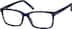 Rectangle Glasses 2024316 in Dark Navy