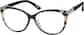 Angle view of Cat-Eye Glasses 2024421 in Black thumbnail