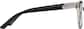 Side view of Cat-Eye Glasses 2024421 in Black thumbnail