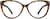 Front view of Cat-Eye Glasses 2024425 in Tortoiseshell thumbnail