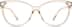 Cat-Eye Glasses 2024433 in Cream