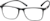 Angle view of Square Glasses 2024621 in Black thumbnail