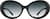 Oval Glasses 2024721 in Black