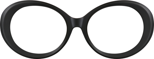 Oval Glasseslens frame image