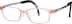 Kids’ Rectangle Glasses 2025119 in Blush