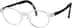 Kids’ Oval Glasses 2025223 in Clear
