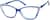 Angle view of Cat-Eye Glasses 2025416 in Blue thumbnail