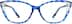 Cat-Eye Glasses 2025416 in Blue