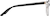 Side view of Cat-Eye Glasses 2025421 in Black thumbnail