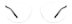 Cat-Eye Glasses 2025421 in Black