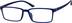 Rectangle Glasses 2025516 in Blue