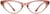 Front view of Cat-Eye Glasses 2025615 in Brown thumbnail
