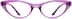 Cat-Eye Glasses 2025617 in Purple