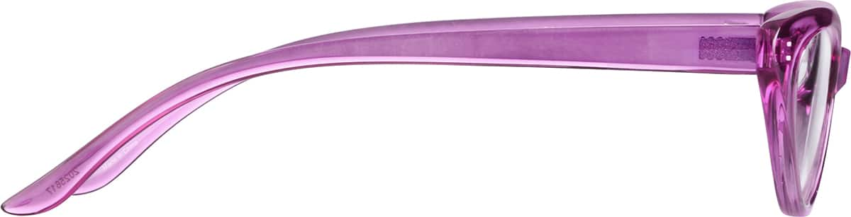 Side view of Cat-Eye Glasses 2025617 in Purple