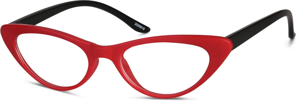 Cheap red cat eye glasses on sale