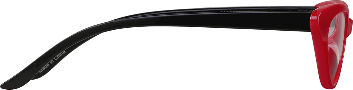 Side view of Cat-Eye Glasses 2025618 in Red