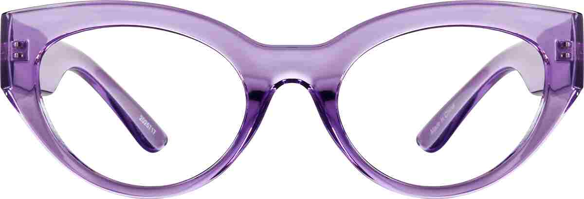Lilac Cat-Eye Glasses