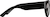 Side view of Cat-Eye Glasses 2025721 in Black thumbnail