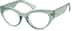 Cat-Eye Glasses 2025724 in Green
